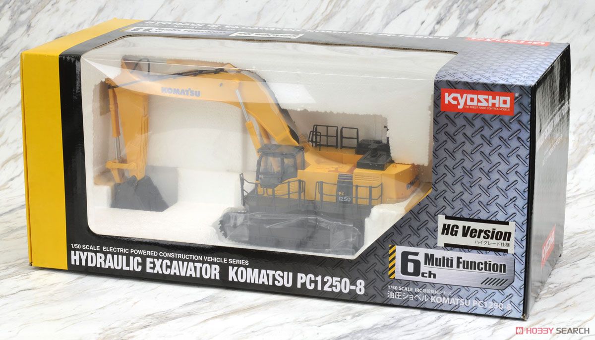 Hydraulic Excavator KOMATSU PC1250-8 (HG) (RC Model)(NOTE : You can NOT designate band) Package1