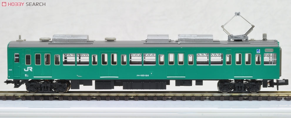 103系0・1000番台 常磐線・エメラルドグリーン (付属・5両セット) (鉄道模型) 商品画像2