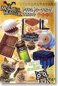 Monster Hunter Item Trading Mascot (9 pieces) (PVC Figure)