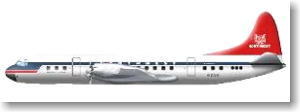 L-188 エレクトラ `ノースウェスト航空` (完成品飛行機)