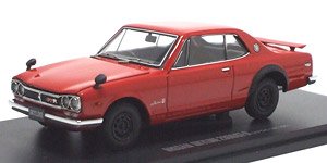 Nissan Skyline Gt-R (Kpgc10/2Door) Red (Diecast Car)