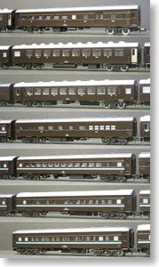 特急「あさかぜ」 昭和31年12月 トータルキット (7両・組み立てキット) (鉄道模型)