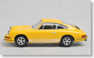 TLV-86b ポルシェ911S (黄) 1968年式 (ミニカー)