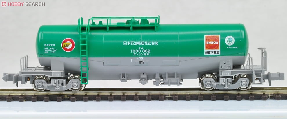 タキ1000 日本石油輸送色 ENEOS (エコレールマーク付) (8両セット) (鉄道模型) 商品画像11