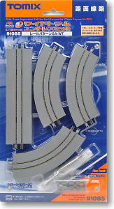 Fine Track Wide Tram Super-mini Rail Set Oval Layout Set (Track Layout SA-WT) (Model Train)