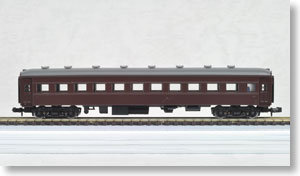 国鉄客車 オハ35形 (戦前型・茶色) (鉄道模型)