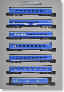 国鉄 24系25-100形特急寝台客車 (銀帯) (7両セット) (鉄道模型)