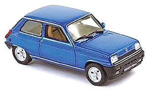 ルノー 5 アルピーヌ 1977 ブルー (ミニカー)
