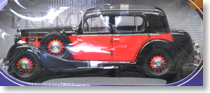 1935 Maybach SW 35, hard Top Spohn (レッド/ブラック) (ミニカー)