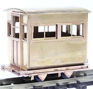 (HOナロー) 唐沢原石軌道 人車 (組み立てキット) (鉄道模型)