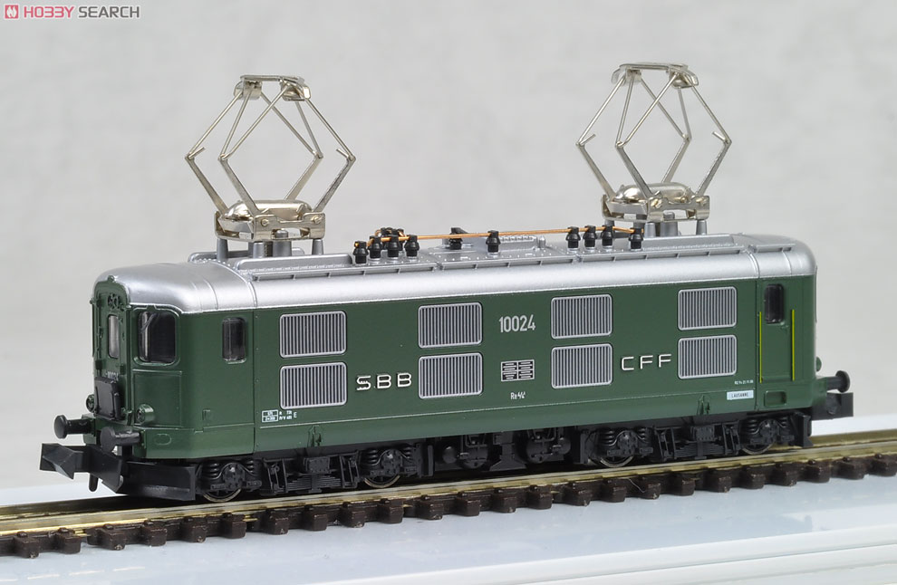 SBB CFF Re4/4 I Pendelzugversion 前面ドア付 (緑) No.10024 ★外国形モデル (鉄道模型) 商品画像2