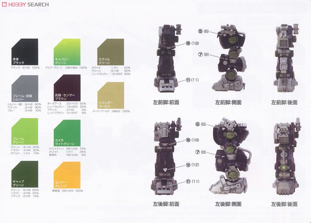 DPZ-10 ダークホーン (プラモデル) 塗装3