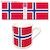 世界の国旗 マグカップL (ノルウェー) (キャラクターグッズ) 商品画像1