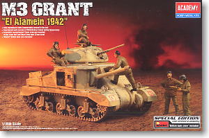 M3 Grant Middle Tank `First Battle of El Alamein` (Plastic model)