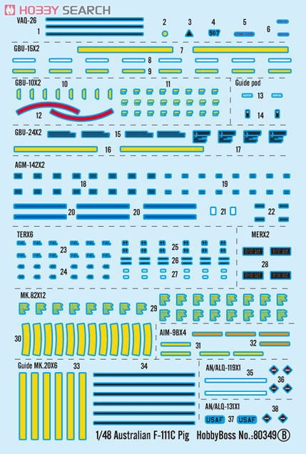 オーストラリア空軍 F-111C (プラモデル) 商品画像10
