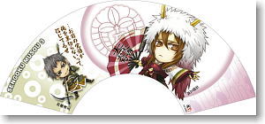 Samurai Warriors 3 Mini Chara Folding Fan Ishida Mitsunari & Kato Kiyomasa (Anime Toy)