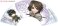Samurai Warriors 3 Mini Chara Folding Fan Tachibana Muneshige & Mori Motonari (Anime Toy) 商品画像1 Thumbnail