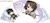 Samurai Warriors 3 Mini Chara Folding Fan Tachibana Muneshige & Mori Motonari (Anime Toy) Item picture1