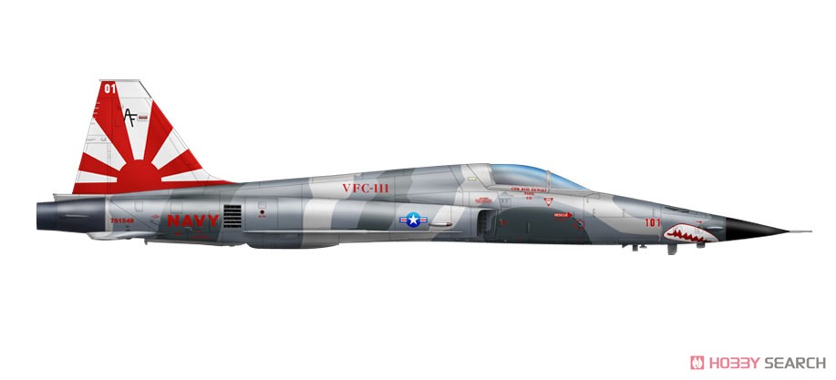 F-5E タイガーII `シャークノーズ` (プラモデル) 塗装6