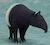 Dokidoki Animal Series : Malayan Tapir (PVC Figure) Item picture4