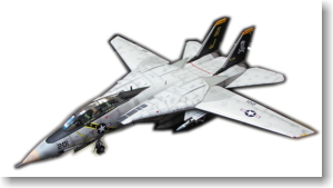 F-14A トム・キャット/VF84 ジョリーロジャース (リニューアル版) (完成品飛行機)