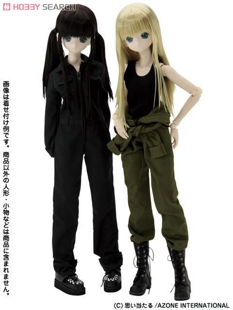 Coverall for 60cm Doll (Black) (Fashion Doll) Other picture1