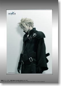 Final Fantasy VII AC Wall Scroll Poster Cloud (Anime Toy)