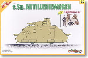 s.Sp. Artilleriewagen + Waffen Tank Crew 1944/45 (Plastic model)