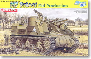 WW.II アメリカ M7自走砲 プリースト 中期生産型 (プラモデル)