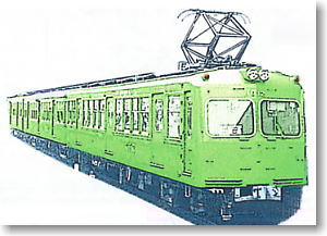 Keio Series 1900 Inokashira Line Body Kit (5-Car Unassembled Kit) (Model Train)