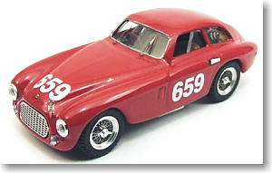 フェラーリ 166 MM クーペ 1950年 ミッレミリア (No.659) (ミニカー)