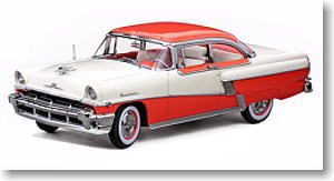1956年 マーキュリー モントクレア ハードトップ (オレンジ＆ホワイト) (ミニカー)