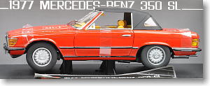1977年 メルセデスベンツ 350SL (レッド) (ミニカー)