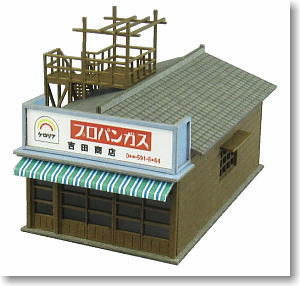 [みにちゅあーと] なつかしのジオラマシリーズ 商店E (組み立てキット) (鉄道模型)