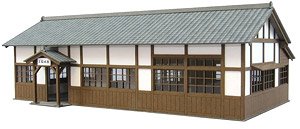 [Miniatuart] Visual Scene Series : Station - 4 (Unassembled Kit) (Model Train)