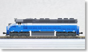 EMD SD45 GN Big Sky Blue No.412 (青/白文字/GN看板付) ★外国形モデル (鉄道模型)