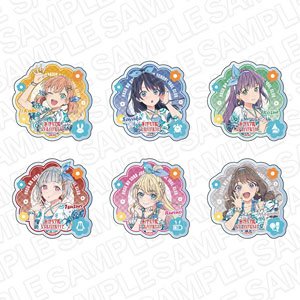 ラブライブ！蓮ノ空女学院スクールアイドルクラブ アクリルバッジ 夏めきペイン ver (6個セット) (キャラクターグッズ)