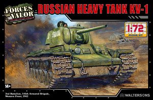 Russian Heavy Tank KV-1, 2nd Battalion, 145th Armored Brigade Western Front 1942 (Plastic model)