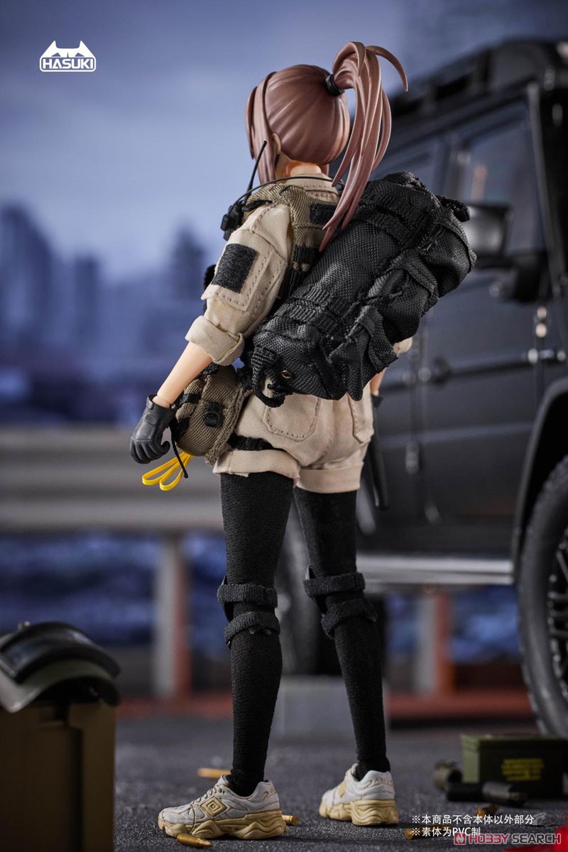 CS015 1/12スケール可動フィギュア用 タクティカルショルダーバッグ (ドール) その他の画像2