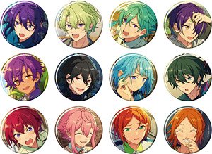 Ensemble Stars!! Collection Can Badge [2024 Jun.] -Casual Side- (Set of 12) (Anime Toy)