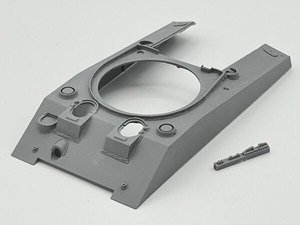 M4A2 Fisher Welded hood conversion. Early/Late parts (Plastic model)