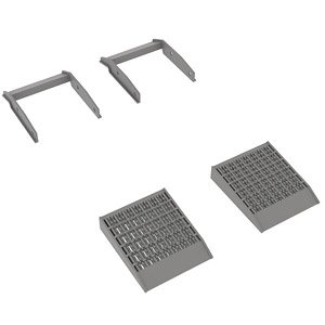 treadway wedges for Bridge M2 (Plastic model)