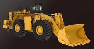 キャタピラー CAT 995 大型ホイールローダー (ミニカー)