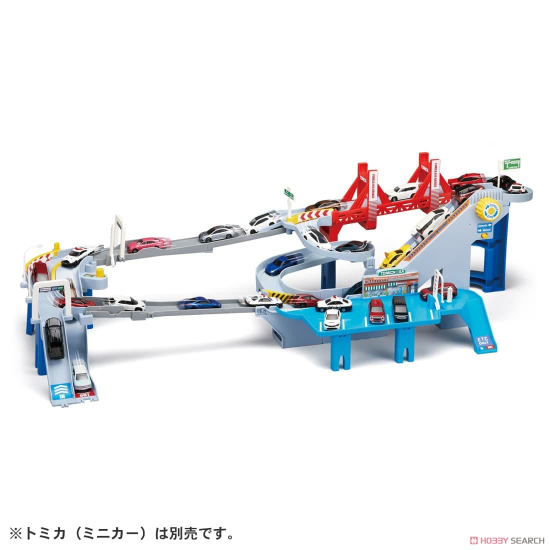 コースがのび～る！2WAYにぎやか高速どうろ (トミカ) その他の画像2