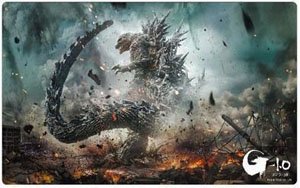 Rubber Desk Mat Collection Godzilla Series Godzilla -1.0 (Card Supplies)