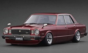 Toyota MarkII Sedan Grande (MX41) Red Metallic (ミニカー)