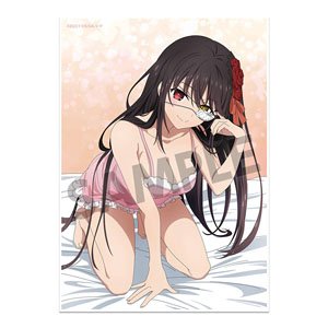 Date A Live V A6 Visual Acrylic Plate Kurumi Tokisaki Night Wear Ver. (Anime Toy)