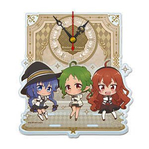 Mushoku Tensei II: Jobless Reincarnation Puchichoko Mini Acrylic Table Clock (Anime Toy)