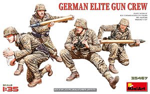 GERMAN ELITE GUN CREW (Plastic model)