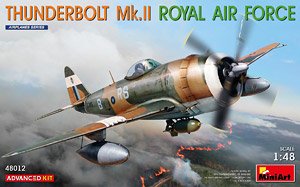 THUNDERBOLT Mk.II. ROYAL AIR FORCE. ADVANCED KIT (Plastic model)